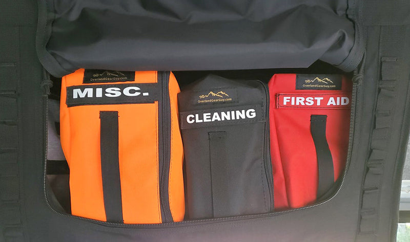 Van Overhead Storage Locker Divider Bags — photo 1