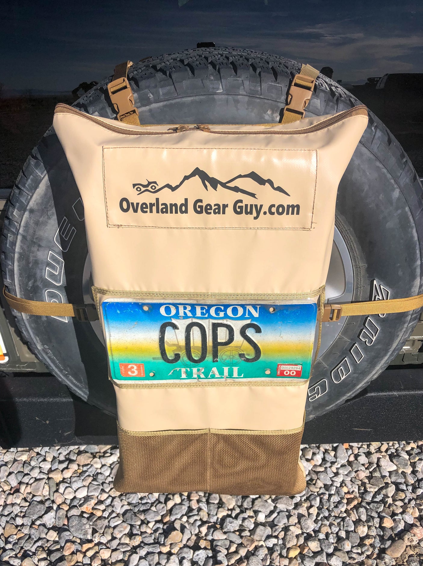 Pack It Out Bag II - With Lic Plate Holder — Overland Gear Guy (photo 8)