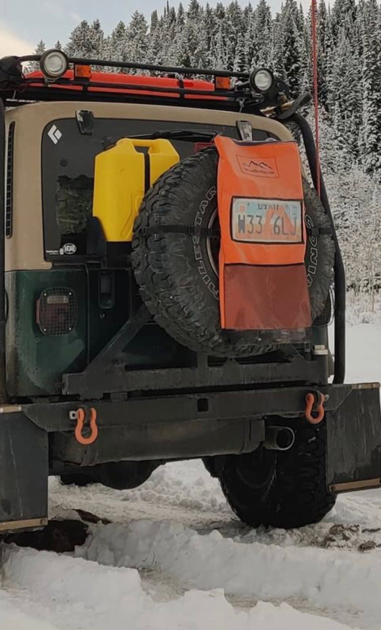 Pack It Out Bag II - With Lic Plate Holder — Overland Gear Guy — photo 1