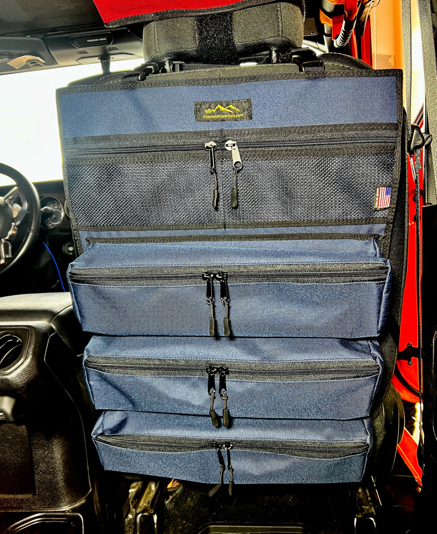 Poplar Seat Organizer — Overland Gear Guy (photo 2)