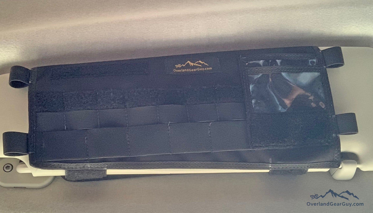 ProMaster Van Sun Visor Organizer (without mirror) — Overland Gear Guy