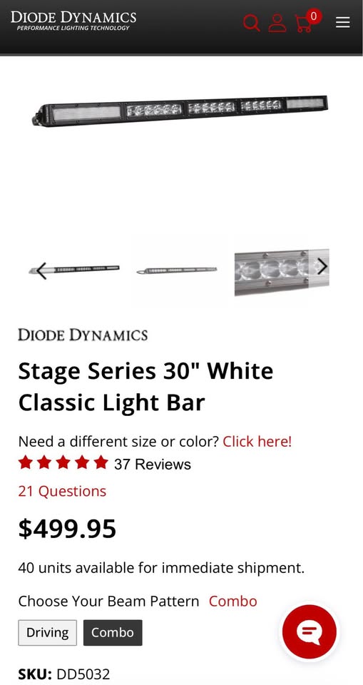 Diode Dynamics Stage Series 30” White Light Bar in Chandler, AZ (photo 2) — photo 2