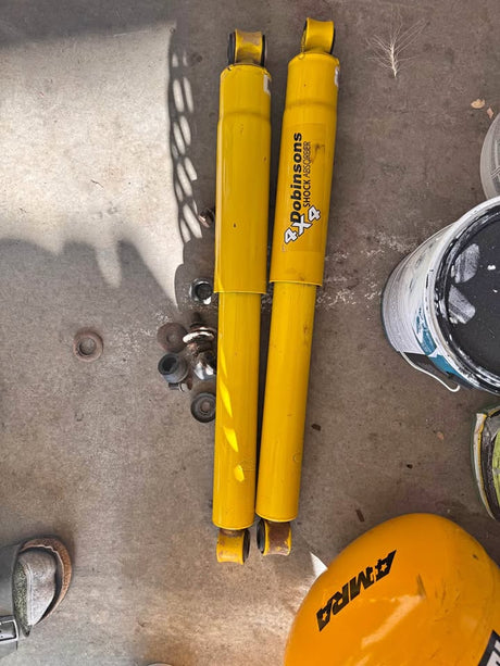 DOBINSONS | Tacoma 1st Gen (1998-2004) Twin Tube Nitro Gas rear shocks extended travel in Flagstaff, AZ (photo 1)
