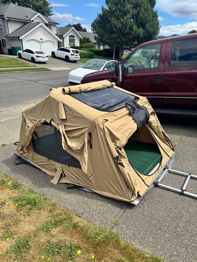 UPDATED - Tepui Tents Rooftop Tent with Rain Cover — photo 2