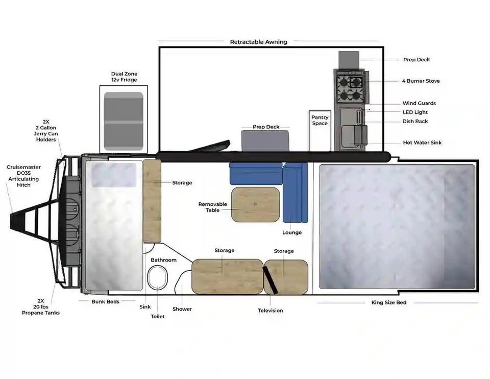 2025 OPUS OP15 Off-Road Hybrid Camper – Fully Loaded Adventure Trailer in Littleton, CO (photo 10) — photo 10
