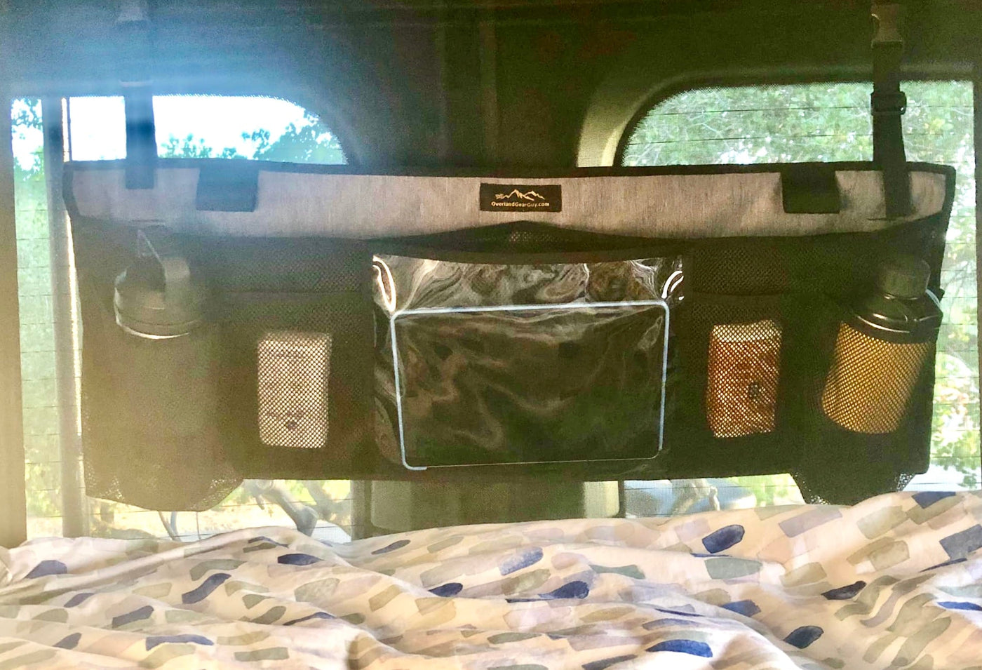 Revel Van Rear Storage Organizer with IPad pouch — Overland Gear Guy (photo 7) — photo 7