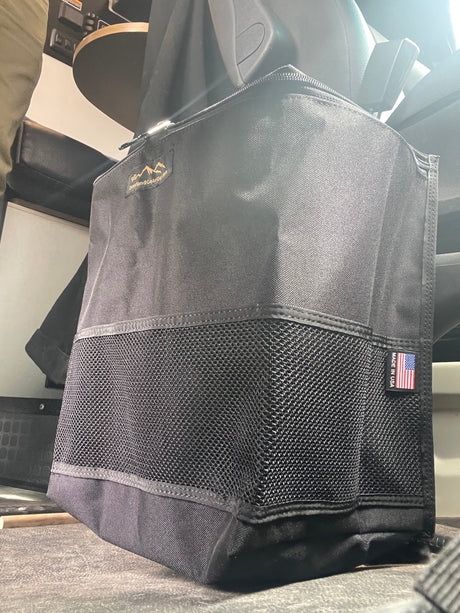 Revel Van Trash Bag (Between the Seats). - Medium — Overland Gear Guy (photo 9)