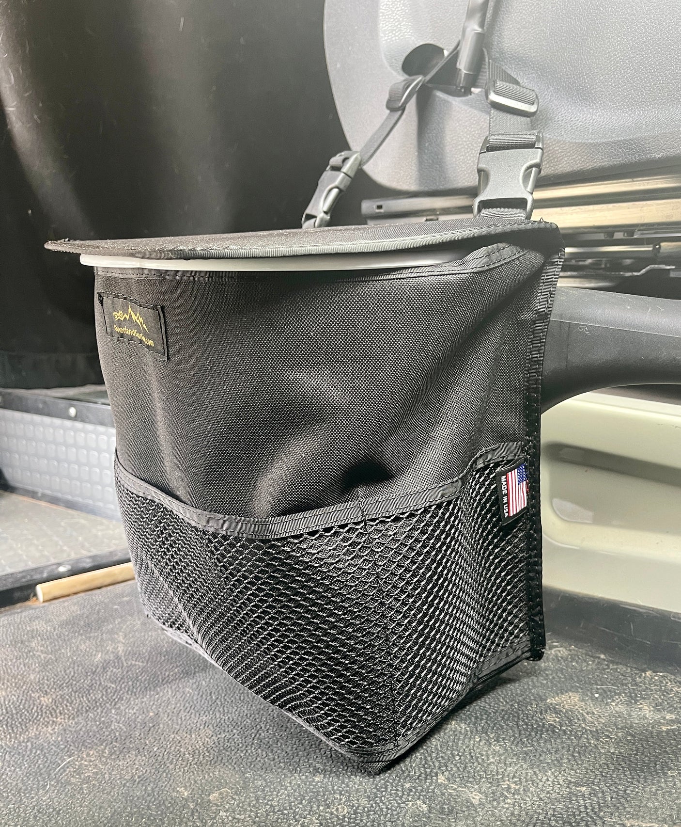Revel Van Trash Bag (Between the Seats). - Medium — Overland Gear Guy (photo 6)
