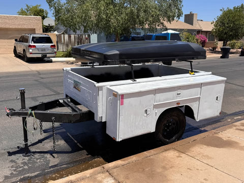 Overland Trailer with iKamper Rooftop Tent (RTT)