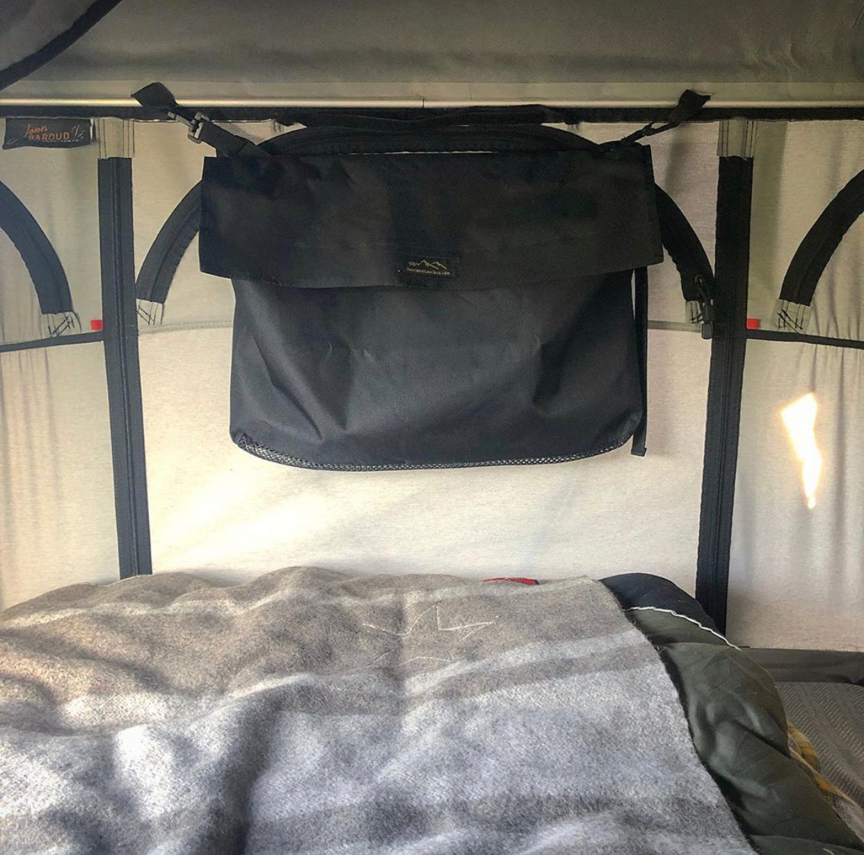 Roof Top Tent Shoe Bag — Overland Gear Guy (photo 9)