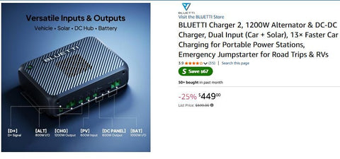 NEW Bluetti Charger 2