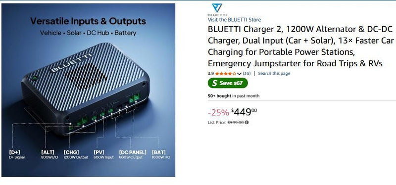 NEW Bluetti Charger 2 in Salt Lake City, UT (photo 1) — photo 1