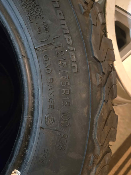 215/75/15 BFG KO2 Tires in Livermore, CA (photo 3)