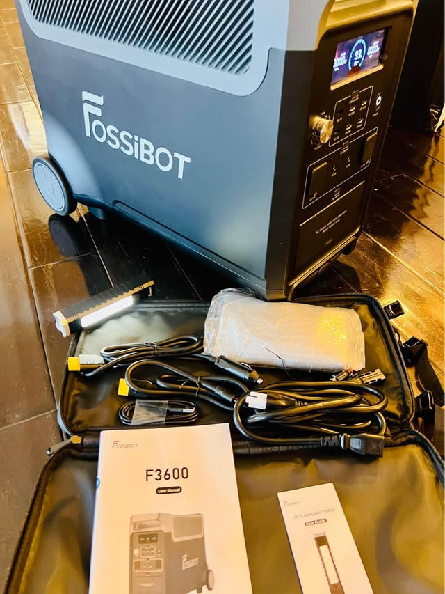 New in Box! FOSSiBOT Pro F3600 Portable Power Station – 3840Wh LiFePO4 Battery *Free Delivery* — photo 2