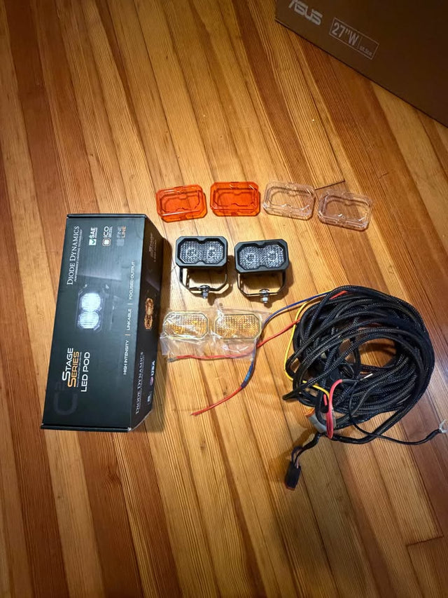 Diode Dynamics Stage Series C2 2.0 Sport LED Pod Kit – Complete Bundle — photo 2