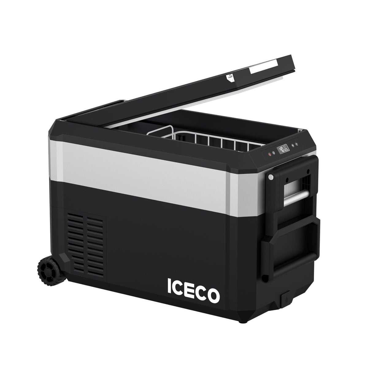 JP40 PRO Single Zone Portable Freezer With Cover - Silver | ICECO | 40 LT — photo 2