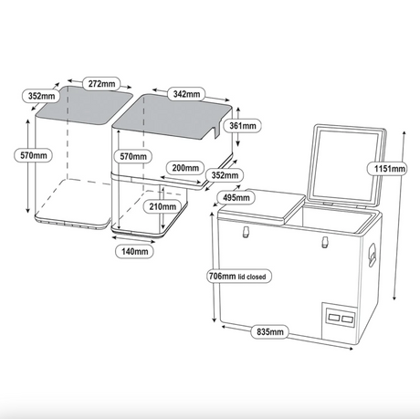 110L Legacy Smart QC Fridge/Freezer — Equipt Expedition Outfitters (photo 20)
