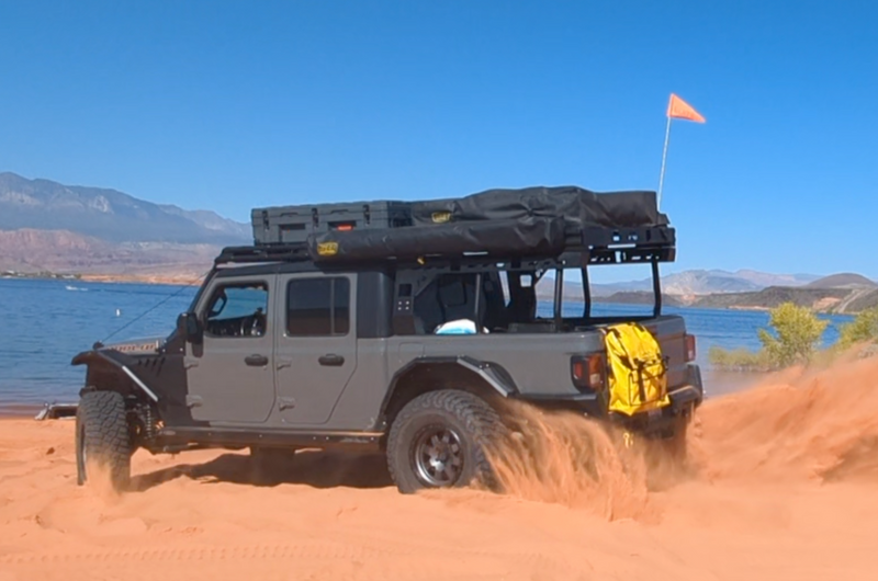 Tailgate Trash Bag Gladiator - Tacoma - Ram - Rivian -QuarterMaster — photo 6