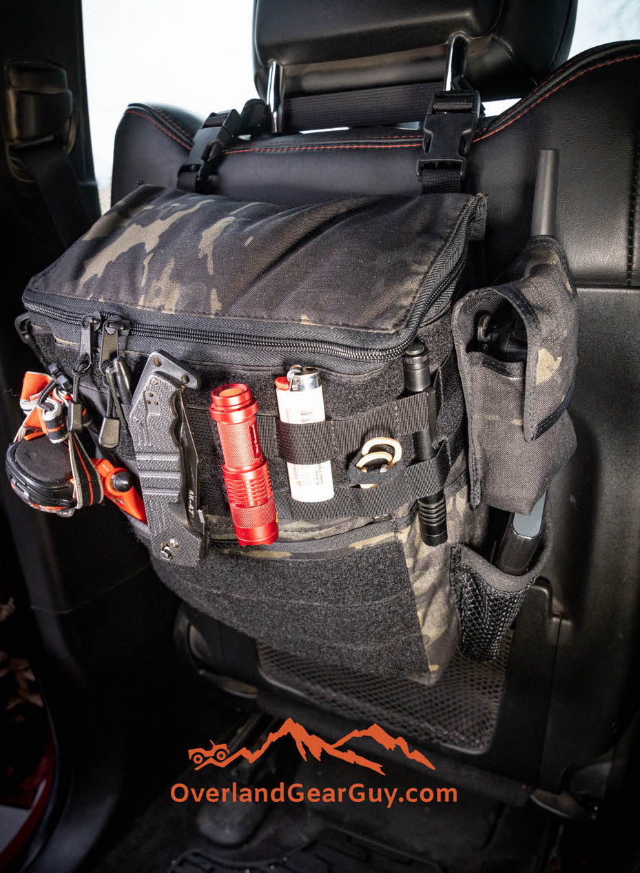 Sequoia Large Headrest Storage Bag — Overland Gear Guy (photo 4) — photo 4