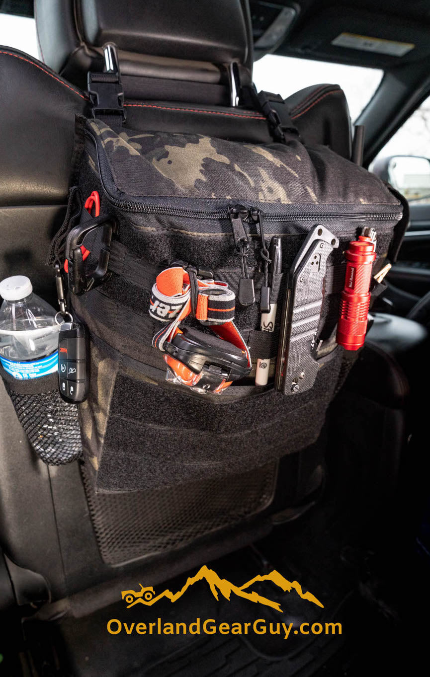 Sequoia Large Headrest Storage Bag — Overland Gear Guy — photo 1