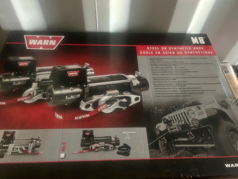 Warn M8000 Winch in Calhan, CO (photo 1) — photo 1