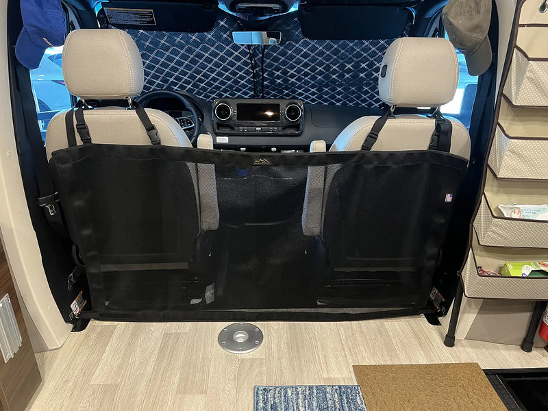 Sprinter Van Mesh Dog Barrier — photo 4