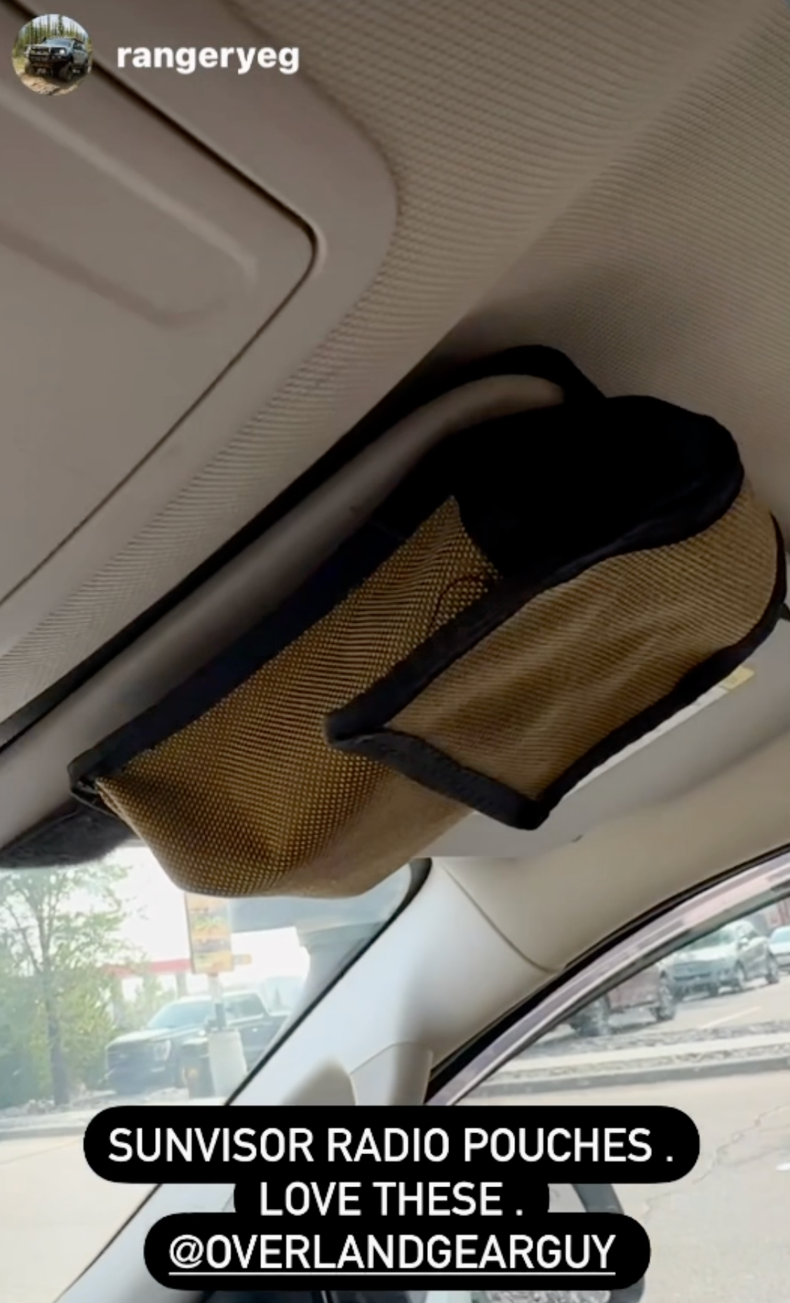 INEOS Grenadier Sun Visor Radio Pouch — photo 7