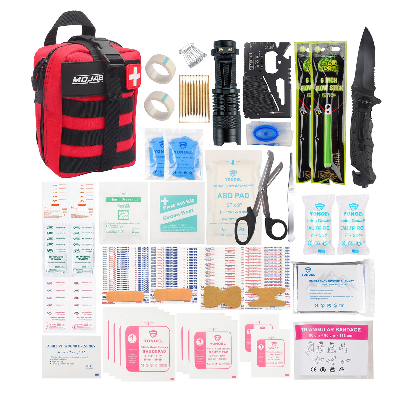 First Aid Kit (151 pieces) Red color expected to be shipped week commencing July 20th — photo 6