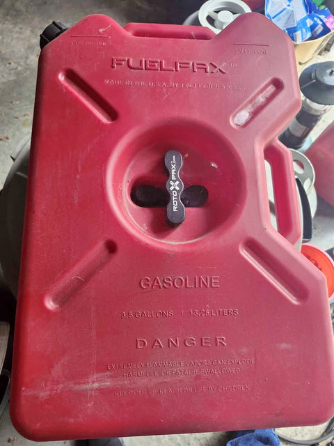 Roto pax gas cans