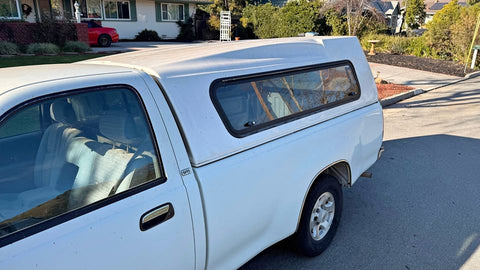 Camper Shell Tundra 8ft long bed single cab T100 Toyota
