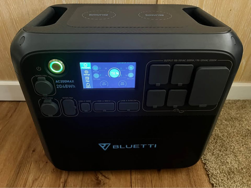BLUETTI AC200 MAX Expandable Power Station AC200MAX in Boring, OR (photo 2) — photo 2