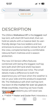 2022 taxa woolly bear off-road camper with 23zero rooftop tent to sleep 6 in Portland, OR (photo 8)