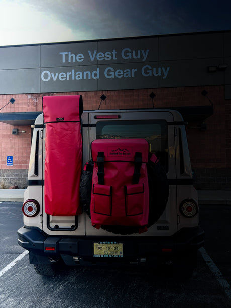 Traction Recovery Board Storage Bag LADDER Mount — Overland Gear Guy (photo 5)