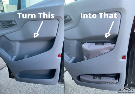 Transit Storage Cubby Pouches - Set — Overland Gear Guy