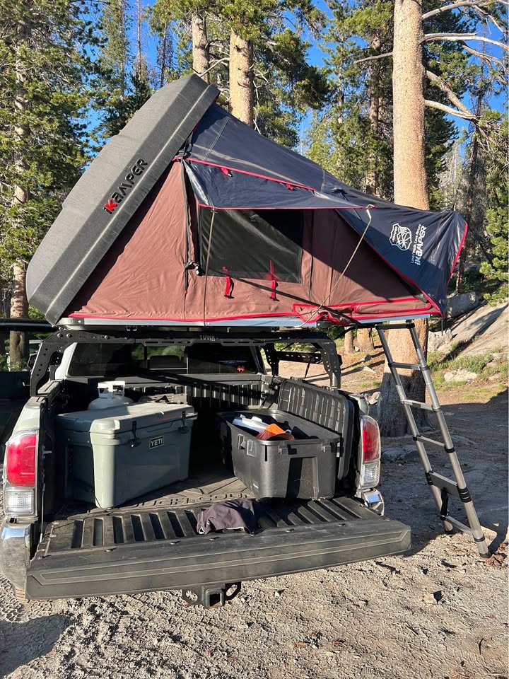 iKamper Skycamp Rooftop Tent and Tuwa Pro Bed Rack in Fresno, CA (photo 1) — photo 1