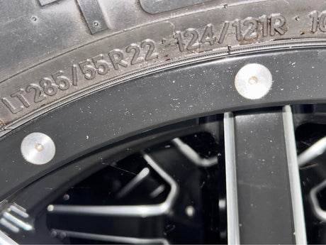 22” Fuel Rims on Nitto Tires, Size in a photo in Browns Mills, NJ (photo 6)