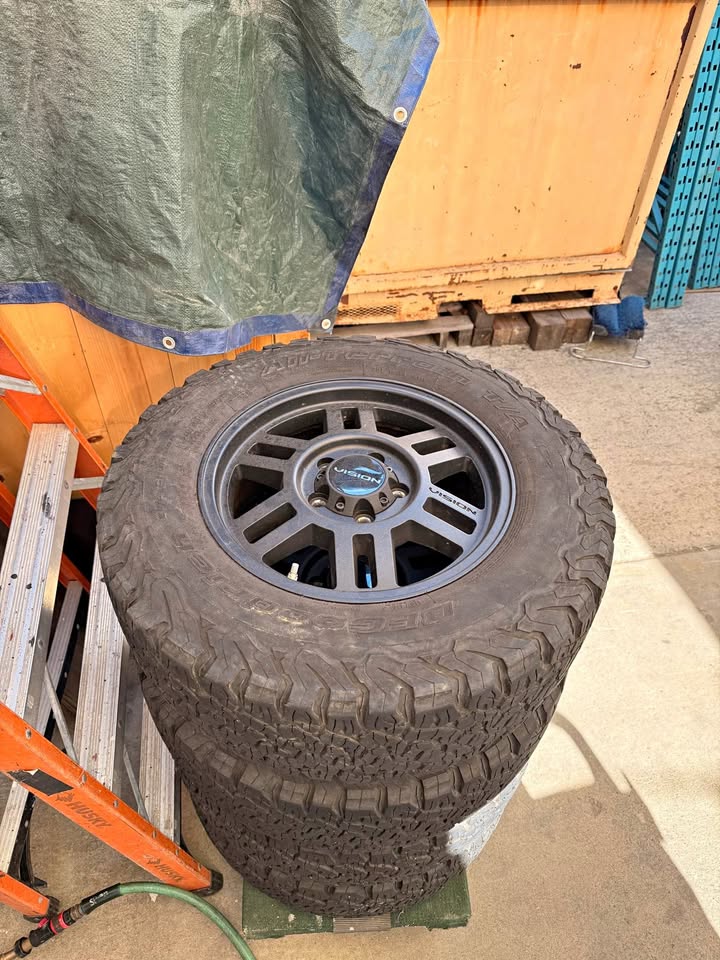 Ram ProMaster off-road Wheels and Tires - Vision Wheels - BFG KO2 in Oakland, CA (photo 1)