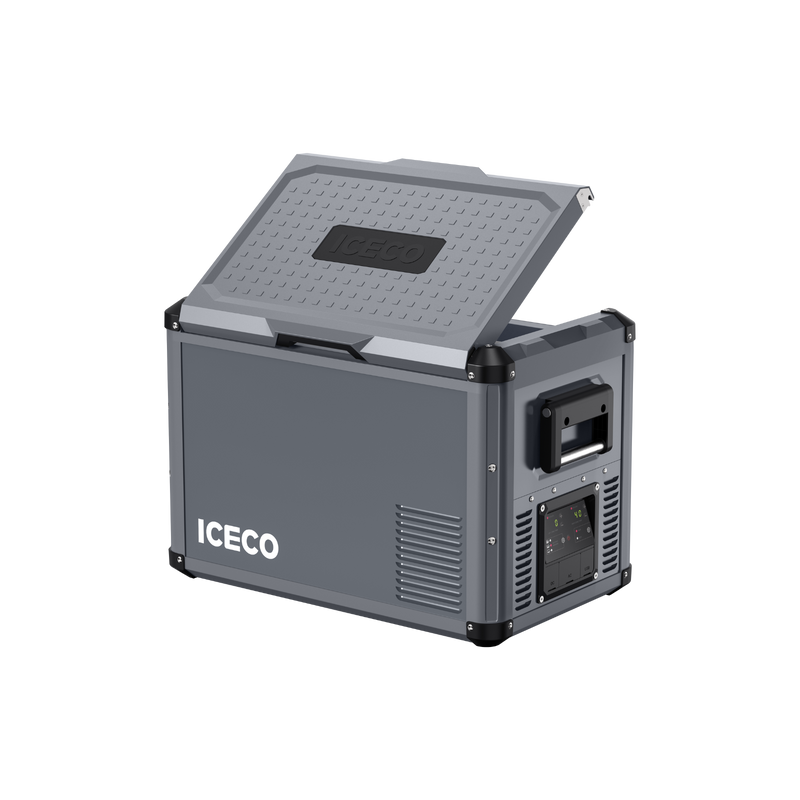 VL45ProD Dual Zone Portable Freezer - Gray | ICECO — photo 4