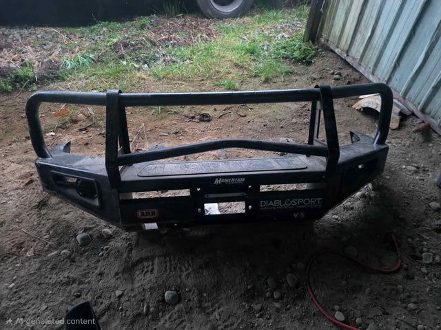 arb steel bumper for a nissan armada and titan 3464010 — photo 2