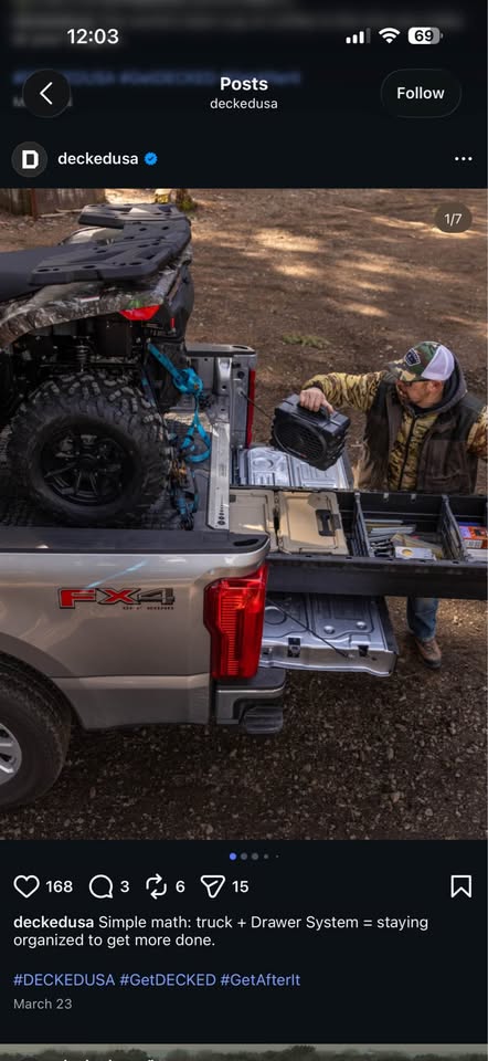 DECKED Truck Bed Drawer System Ford in San Diego, CA (photo 3) — photo 3