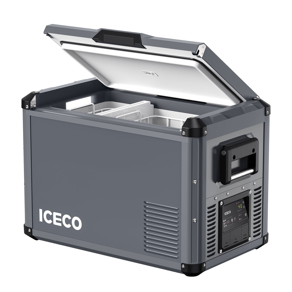 VL45ProS Gray Single Zone Portable Fridge Freezer | ICECO | 45 LT — photo 2