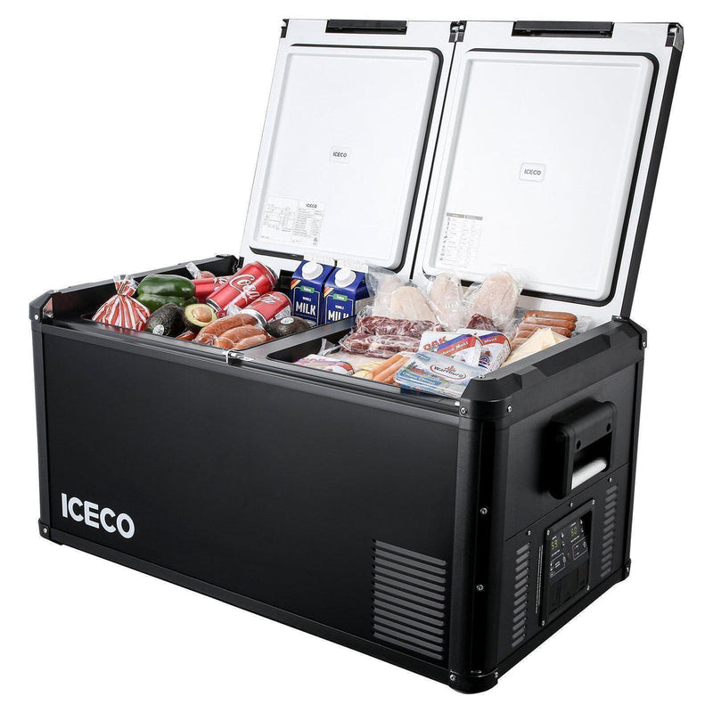 VL90ProD Dual Zone RV 12 volt Fridge Plug in Cooler | ICECO | 90 LT — photo 3