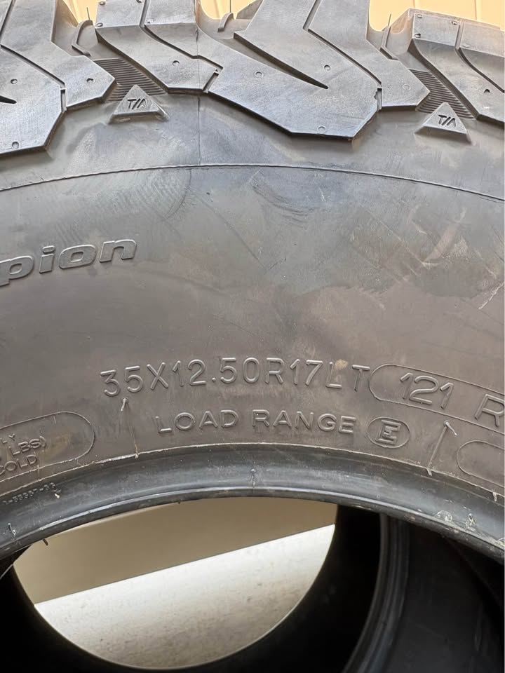 4 BFGoodrich KO2 Tires – 35x12.50R17LT Load Range E in Sandy, UT (photo 2) — photo 2