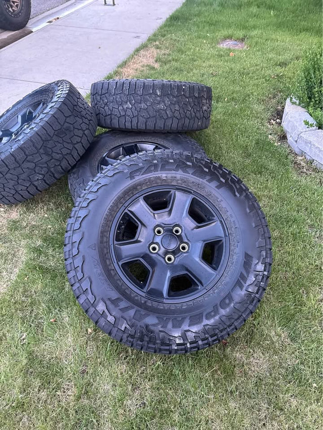 Falken Wildpeak A/T3W Tires with Jeep Rims — photo 2