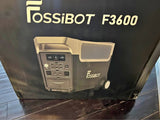 New in Box! FOSSiBOT Pro F3600 Portable Power Station – 3840Wh LiFePO4 Battery *Free Delivery* in Lemon Grove, CA (photo 1)