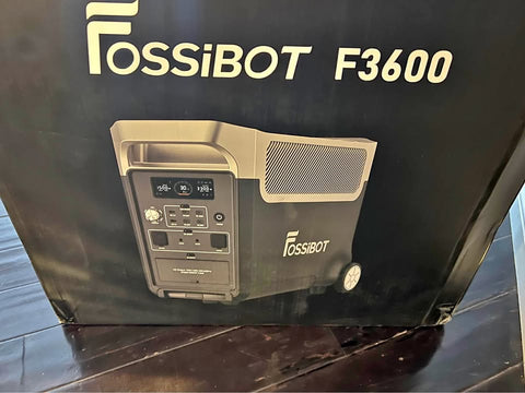 New in Box! FOSSiBOT Pro F3600 Portable Power Station – 3840Wh LiFePO4 Battery *Free Delivery*