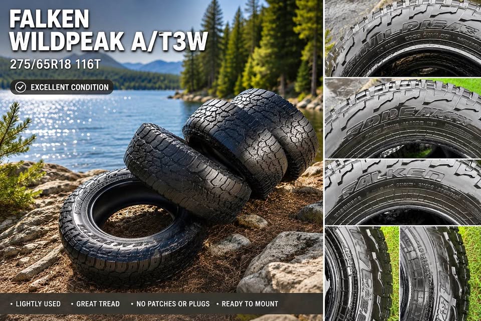 2022 Falken wildpeak tires 275/65r18 in Spokane, WA (photo 1)
