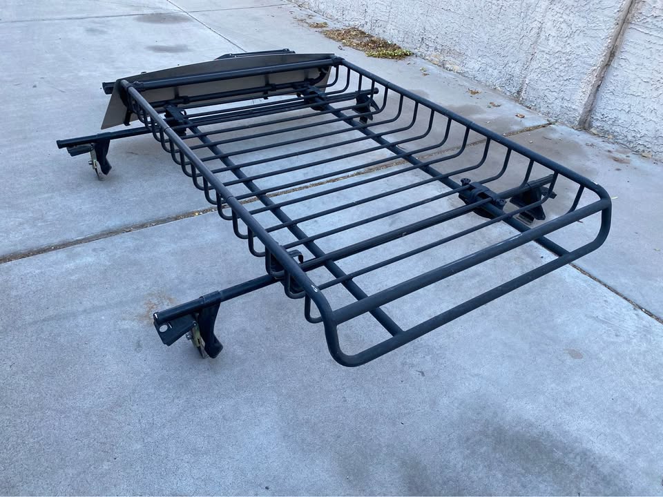 Gen1 Scion xB Yakima roof rack, Yakima basket,custom fairing, Yakima Raptor Bike mount, ski mount in Phoenix, AZ (photo 3) — photo 3