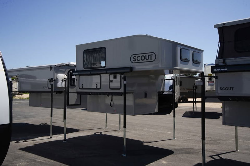 2026 Scout Olympic Slide In Cabover Truck Camper Sage Green 33399 in Boise, ID (photo 3) — photo 3