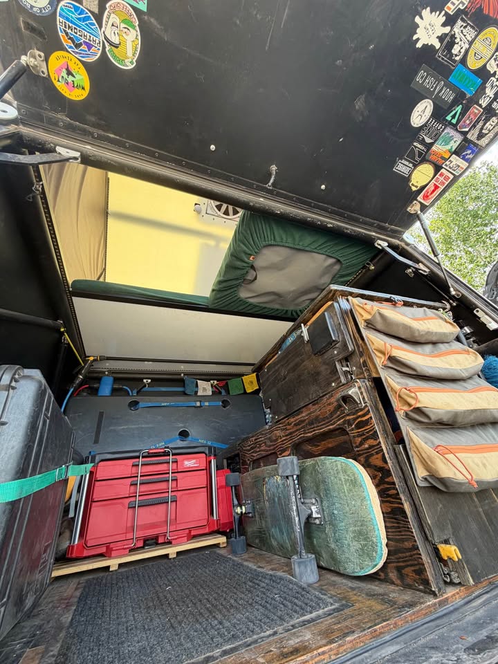 Go Fast Camper V2. FOR SALE. Platform pop-up truck bed camper with upgrades/accessories — photo 10